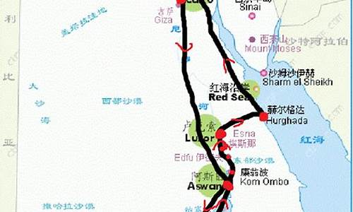 埃及旅游路线图,埃及3天经典旅游路线推荐