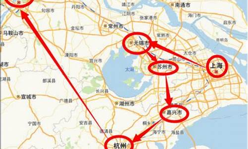 上海华东五市旅游攻略图_上海华东五市旅游