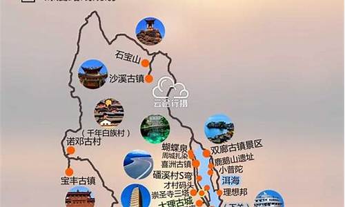 云南全景旅游路线安排,云南旅游景点全景图