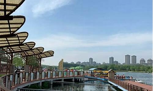北京通州运河公园灯会,通州北运河灯光秀